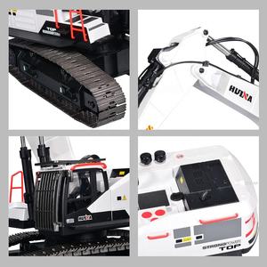 HUINA 1/14 Escala Mejorada 22 Canales <span class=keywords><strong>RC</strong></span> Metal Crawler Camión de Construcción 4 en 1 Excavadora de Aleación con Control Remoto con Luces y Sonido - Product Image 5