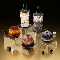 Idées de nouveaux produits personnalisés 2026, lampe pliante en papier, lanterne, éclairage, lampe de chevet, souvenir, cadeau d'Halloween