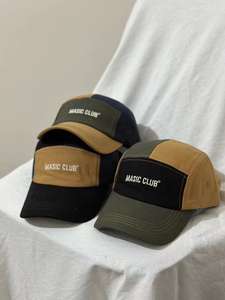 BuPao Yiwu Market Venta al por mayor Gorra deportiva <span class=keywords><strong>de</strong></span> color empalmado Venta al por mayor Sombreros <span class=keywords><strong>de</strong></span> moda <span class=keywords><strong>de</strong></span> alta calidad Sombrero <span class=keywords><strong>de</strong></span> 5 paneles Gorra Snapback Sombreros <span class=keywords><strong>de</strong></span> papá - Product Image 2