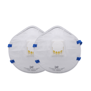 Masker Wajah FFP3 Nrd sekali pakai, Respirator debu Non-Woven dengan katup pernapasan - Product Image 6