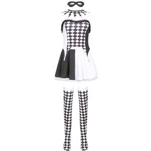 Disfraz de Payaso Travieso para Mujer Adulta de HP Halloween Evil Circus, CARR-036 - Product Image 5