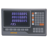 Écran LED 2 axes 3 axes, instrument de lecture numérique DRO-dc3000 pour machines de fraisage, tours, avec garantie d'un an, 2,5 kg