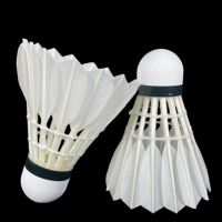 Volants de badminton en plumes d'oie LS500, super durables, haute vitesse, conçus pour l'entraînement en club et les tournois
