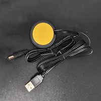 USB 5V Pénétrable 25mm Bois LED Gradateur Capteur Tactile et Balayage Main Caché pour Bande Lumineuse LED 5V Couleur Unique