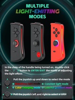 Control Inalámbrico RGB Multicolor para Juegos, Joystick para PS5, Nintendo Switch, PS3, Xbox 360, PS2, Xbox One, Directo de Fábrica