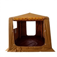 Tente de camping gonflable Brown Desert Air, abri pour 1-2 personnes, tissu Oxford, installation rapide pour les voyages en plein air