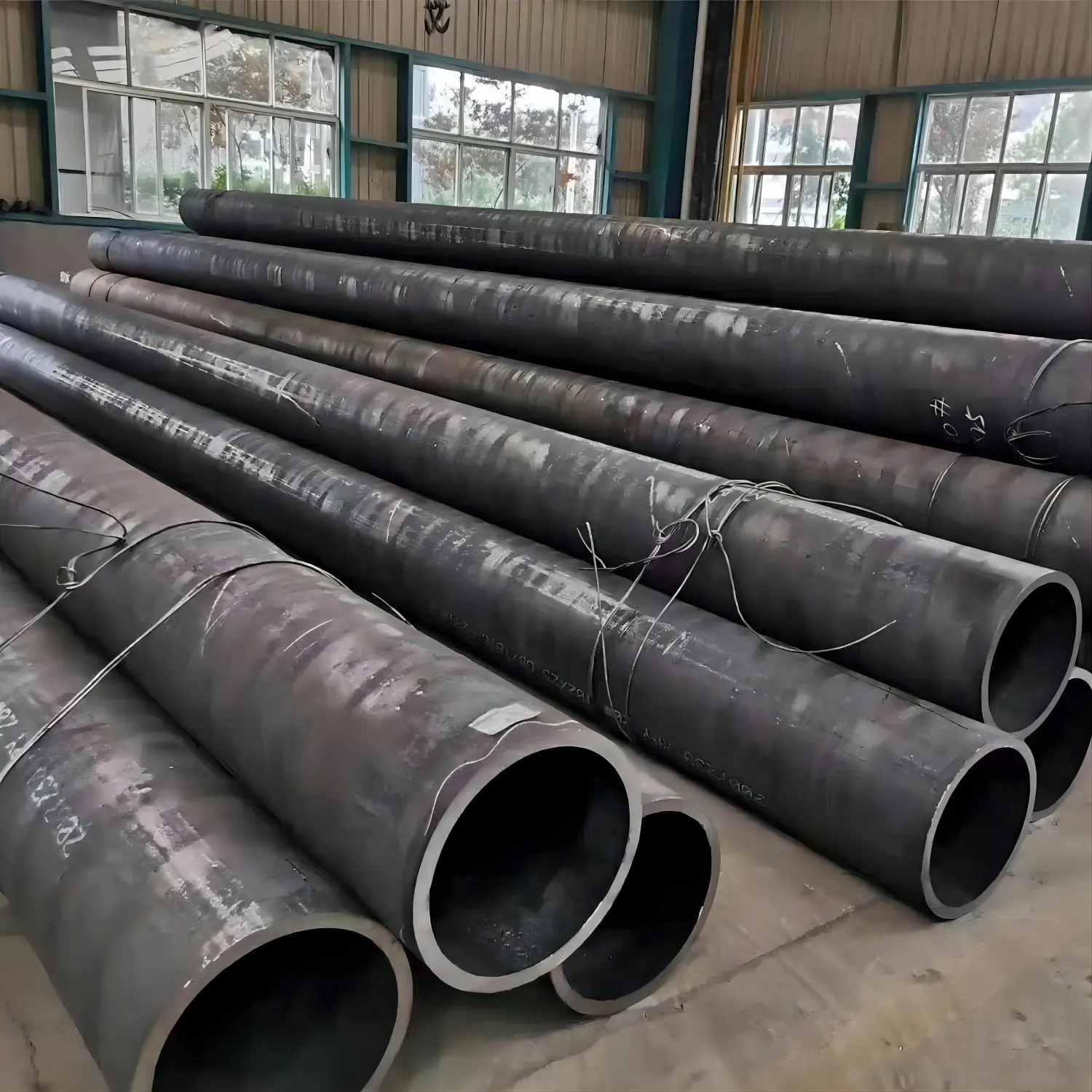Tubos de acero sin costura, tubería de acero al carbono, calidad superior, ASTM A106/A53 Gr.B