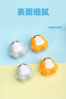 Gomme à effacer KUKI 3D mignonne et kawaii en forme de chat gras, papeterie scolaire tendance, gomme à effacer animale pour enfants