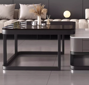 Tavolino da Caffè Bianco Contemporaneo per <span class=keywords><strong>Arredamento</strong></span> Interno Soggiorno, Vendita all'Ingrosso - Product Image 4