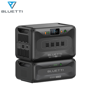 Bluetti 휴대용 발전소 3000w AC 순수 사인파 인버터 3072wh 용량 Lifepo4 발전소 Ac300 및 B300 - Product Image 1