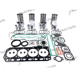 4TNE88 Engine Rebuild Kit With Cylinder Liner Full Gasket Kit For Yanmar