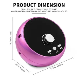 Nouvelle perceuse à ongles électrique professionnelle 45000 tr/min, machine de manucure à faible bruit, ensemble de ponceuses à ongles, équipement de polissage pour salon de manucure - Product Image 6