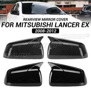 Car Side <b>Door</b> Rearview <b>Mirror</b> Cover Cap Trim Shell for Mitsubishi Lancer EX 2008-2012 Car Styling Accessories Part - Product Image 1