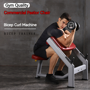 <span class=keywords><strong>Banc</strong></span> de musculation en métal réglable commercial avec rangement pour les curls de prédicateur, les biceps, les haltères, l'entraînement des <span class=keywords><strong>triceps</strong></span> - Utilisation en intérieur - Product Image 2