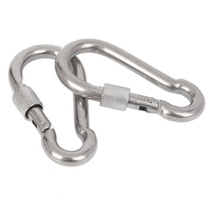 O Novo DIN5299 Aço Inoxidável Em Forma de Pêra Fivela Com Olho Carabina Gancho Com Olho - Product Image 5