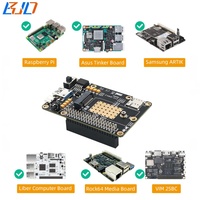Vente directe d'usine USB 3.0 à M.2 NGFF Key-B Adaptateur 1 NANO SIM Titulaire Support 5G Module Modem pour Raspberry Pi 4 3 2/B +