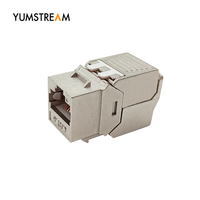 Sistem Kabel Jaringan Keystone Tanpa Alat Cat5e Cat 6 Cat6A Rj45 Cat6 Terlindung FTP Keystone Jack Tanpa Alat