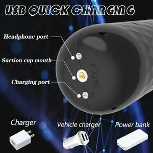 USB wiederauf ladbare Hände frei rotierende Schub kolben elektrische <span class=keywords><strong>Auto</strong></span> männlich Handjob Masturbation Cup für Männer Stroker Sexspielzeug - Product Image 5