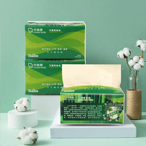 Wholesale <b>Tissue</b> Suppliers Customised Packing 3ply 4ply Bamboo Facial <b>Tissue</b> <b>Paper</b> - Product Image 2