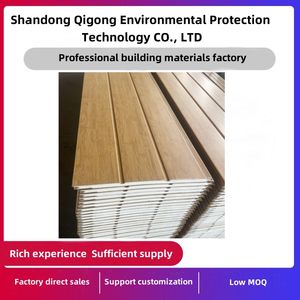 Pannello Sandwich <span class=keywords><strong>in</strong></span> Poliuretano <span class=keywords><strong>per</strong></span> Pareti con Rivestimento Metallico Effetto <span class=keywords><strong>Legno</strong></span> e Isolamento Termico - Product Image 2