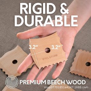 Byllstore Ensemble d'outils de sculpture en bois pour la poterie et la fabrication artisanale, avec formes et tailles variées - Product Image 4