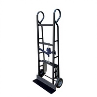 Chariot à main à plateforme en acier industriel personnalisable pour monter les escaliers avec une capacité de charge de 250 kg pour le déplacement et le stockage de meubles