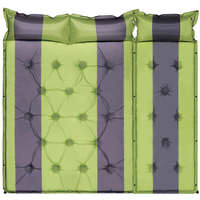 Matelas de camping auto-gonflant en stock pour le glamping en extérieur, tapis d'air épaissi en mousse pour tentes