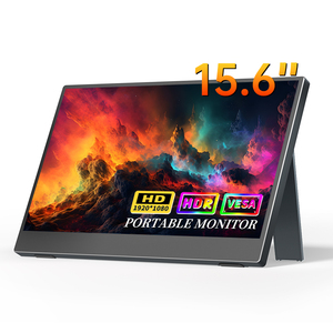 <span class=keywords><strong>Monitor</strong></span> Portátil Ultrafino de 15.6 Pulgadas con Panel IPS de Pantalla Ancha, Full HD, 60 Hz, Tiempo de Respuesta de 4 ms, Tipo-C y Retroiluminación LED, Altavoz Integrado - Product Image 1