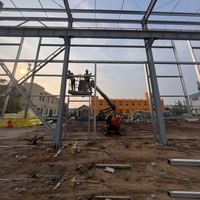 Projets industriels du Kazakhstan et d'Ouzbékistan, ateliers et entrepôts durables utilisant des structures en acier préfabriquées