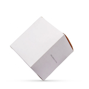 Bán buôn dễ dàng gấp hộp giấy trắng với logo in thiết kế bao bì đặc biệt cho nến - Product Image 6