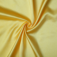 Tissu satiné de couleur unie 100% polyester mat brillant pour robe