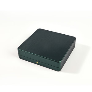 FANXI - Joyero Grande de Terciopelo, Caja de Joyería de Diseño de Lujo, Estuche para Anillos de Cuero PU - Product Image 2