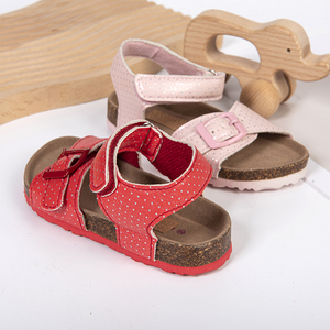 Sandali in sughero per bambini estivi nuovi arrivi sandali da ragazza alla moda <span class=keywords><strong>scarpe</strong></span> da spiaggia - Product Image 5