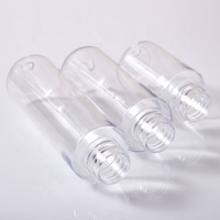 Bouteille de pulvérisation de brouillard de toner cosmétique vide en plastique PET de 100ml Bouteille de pulvérisation de brouillard nano pour l'utilisation de lotion cosmétique de toner de parfum