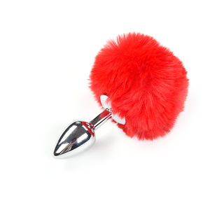 龍勝 熱販売 尻尾付きアナルプラグ、子犬の尻尾アナルプラグ - Product Image 2