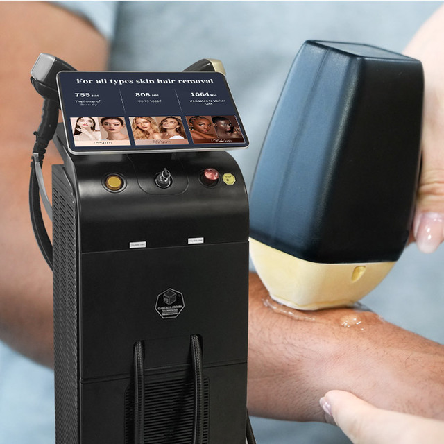 Laser Depilation 755mm 808nm 1064nm Triple Wave 808 nm Diode Machine Laser Hair Removal