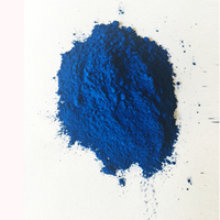 Usine chinoise produire de la poudre bleue de Pigment d'oxyde de fer pour la chaussée d'asphalte de brique de ciment