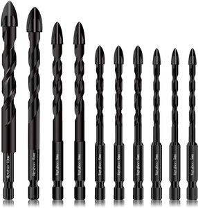 Mũi Khoan Đa Năng Cán Tam Giác Fryic Cho Gạch Men, Thủy Tinh, Tường Gạch, Mũi Khoan Lỗ Kim Cương Gỗ - Product Image 1