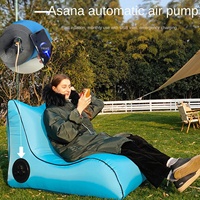 Chaise pliante gonflable automatique à un bouton démarrage canapé paresseux moderne siège gonflable de salon pliant Portable