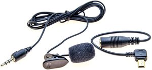 Microphone cravate pour vlog, accessoires audio pour GoPro Hero 4 <span class=keywords><strong>3</strong></span>+ <span class=keywords><strong>3</strong></span> Drift Ghost <span class=keywords><strong>X</strong></span> <span class=keywords><strong>Action</strong></span> Camera - Product Image 4