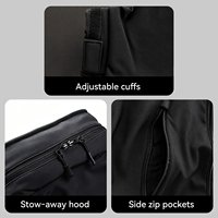 Jaket Softshell Berkerudung OEM Kustom Tahan Air Elastis untuk Hiking dan Kerja Luar Ruangan untuk Pria Wanita Ukuran Besar S-5XL