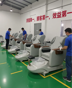 เก้าอี้นวดทำเล็บเท้าสปาหรูหรา ระบบอ่างน้ำวนไร้ท่อ ปรับระดับได้ พร้อมระบบนวดไฟฟ้า วัสดุ PU ดีไซน์ทันสมัย - Product Image 3