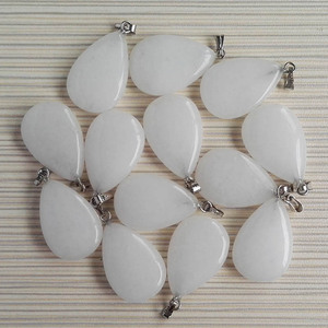 Pendente della collana dei monili della goccia di acqua di pietra naturale di potere all'ingrosso delle donne dei monili per la collana - Product Image 5