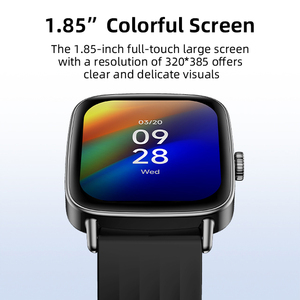 Jam tangan pintar olahraga TFT 1.85 inci resolusi tinggi suara AI game Mini tahan air IP68 mendukung panggilan BT jam tangan pintar modis - Product Image 4