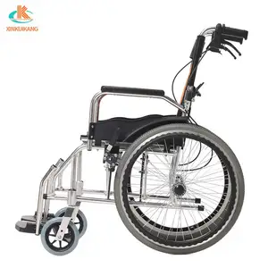 Deluxe Rehabilitation Aluminum Self Propelled Manual Wheelchair