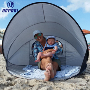 Tente de plage automatique pour 1 à 2 personnes, imperméable, en polyester, abri solaire pour les <span class=keywords><strong>vacances</strong></span> d'été à la plage - Product Image 3