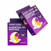 Emballage personnalisé, patchs aromathérapeutiques personnalisés pour le sommeil, patchs d'huiles essentielles pour le sommeil, pour la relaxation et un bon sommeil, OEM