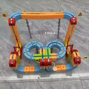 Giocattoli Creativi con Pista Magnetica, Treno Elettrico a Levitazione Magnetica 3D Fai-da-Te, Giocattoli Educativi, Regali di Compleanno per Bambini - Product Image 5