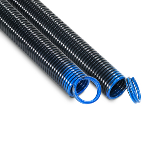 Ressorts d'extension pour porte de garage robustes, 90 lb, 25 pouces de long, extrémités à double boucle, paire de ressorts à haute résistance - Product Image 1