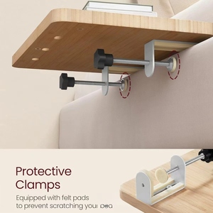 Pour <span class=keywords><strong>VASAGLE</strong></span> étagère <span class=keywords><strong>de</strong></span> lit en bois moderne <span class=keywords><strong>table</strong></span> <span class=keywords><strong>de</strong></span> <span class=keywords><strong>chevet</strong></span> suspendue avec crochet porte-gobelet pour chambre à coucher lit superposé à clipser Mini <span class=keywords><strong>table</strong></span> <span class=keywords><strong>de</strong></span> <span class=keywords><strong>chevet</strong></span> - Product Image 5